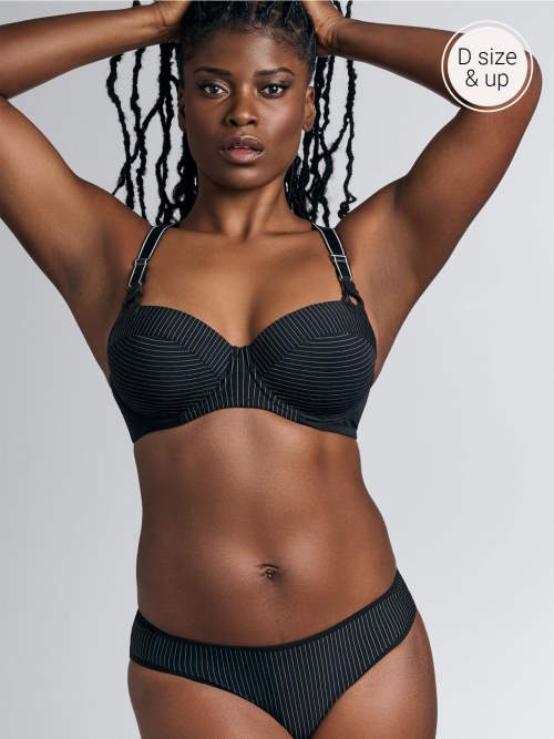 Marlies Dekkers Gloria noir/print soutien-gorge rembourré Marlies Dekkers Gloria noir/print soutien-gorge rembourré