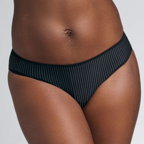 Marlies Dekkers Gloria noir/print slip brésilien Marlies Dekkers Gloria noir/print slip brésilien