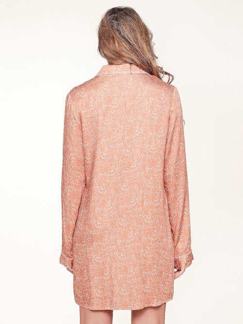 LingaDore Night  Bisque Autumn marron/print chemise de nuit LingaDore Night  Bisque Autumn marron/print chemise de nuit