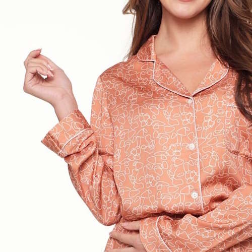 LingaDore Night  Bisque Autumn marron/print pyjama LingaDore Night  Bisque Autumn marron/print pyjama