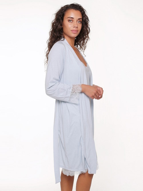 LingaDore Night Ballad Blue baby bleu kimono LingaDore Night Ballad Blue baby bleu kimono