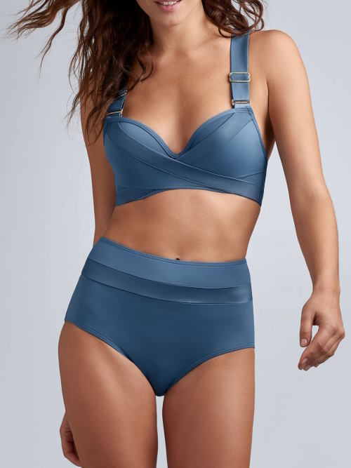 Maillots de bain Marlies Dekkers Cache Coeur jeans bleu bikinitop push up Maillots de bain Marlies Dekkers Cache Coeur jeans bleu bikinitop push up