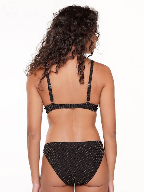 Plage de LingaDore Black Diamond noir haut de bikini préformé Plage de LingaDore Black Diamond noir haut de bikini préformé