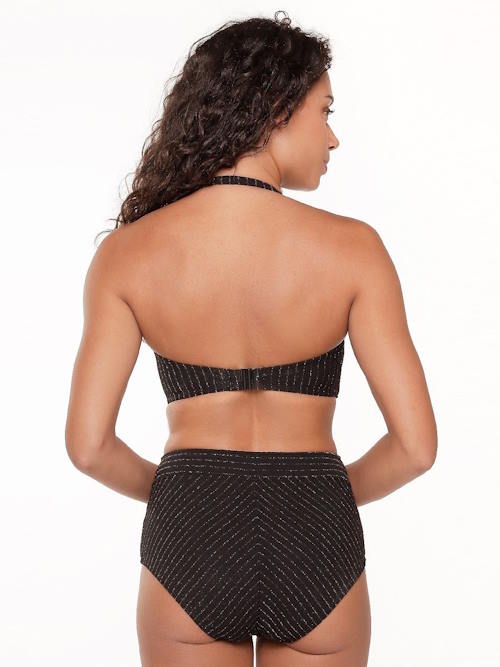 Plage de LingaDore Black Diamond noir slip de bikini Plage de LingaDore Black Diamond noir slip de bikini