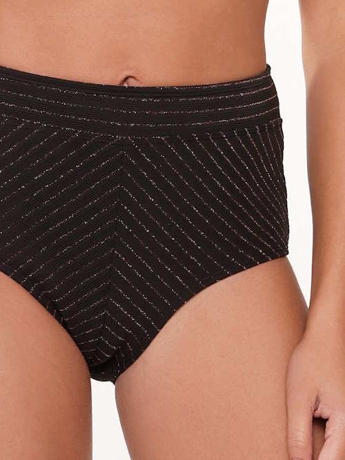 Plage de LingaDore Black Diamond noir slip de bikini Plage de LingaDore Black Diamond noir slip de bikini