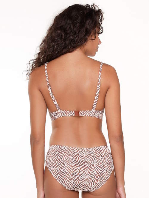 Plage de LingaDore  Crazy wild & fun  marron/print haut de bikini préformé Plage de LingaDore  Crazy wild & fun  marron/print haut de bikini préformé