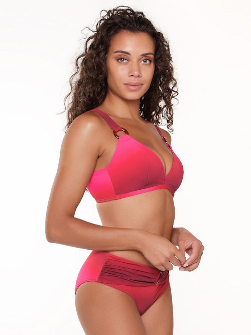 Plage de LingaDore Orchid rouge slip de bikini Plage de LingaDore Orchid rouge slip de bikini