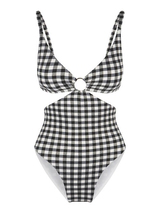 Lingadore Beach Square Print noir/blanc maillot de bain