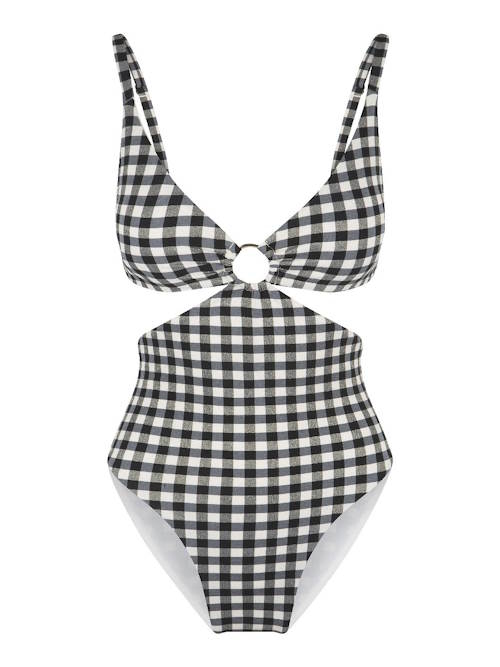 Plage de LingaDore Square Print noir/blanc maillot de bain Plage de LingaDore Square Print noir/blanc maillot de bain