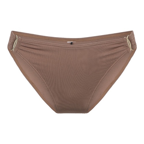 Plage de LingaDore Nutshell marron slip de bikini Plage de LingaDore Nutshell marron slip de bikini