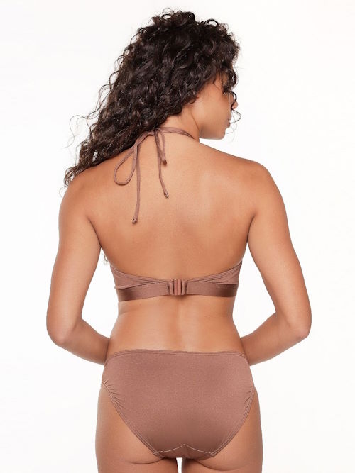 Plage de LingaDore Nutshell marron slip de bikini Plage de LingaDore Nutshell marron slip de bikini