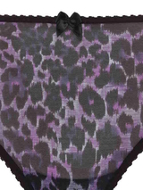 Marlies Dekkers Peekaboo violet/print slip
