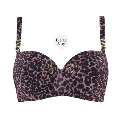 Marlies Dekkers Night Fever rose/print soutien-gorge rembourré Marlies Dekkers Night Fever rose/print soutien-gorge rembourré