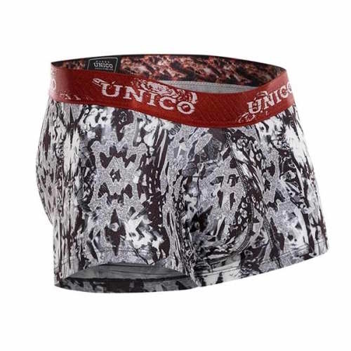 Mundo Unico Erocion gris/print sport trunk Mundo Unico Erocion gris/print sport trunk