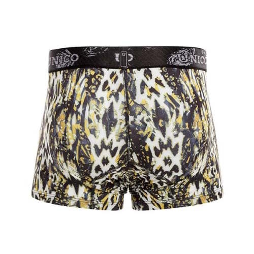 Mundo Unico Citrino jaune/print sport trunk Mundo Unico Citrino jaune/print sport trunk