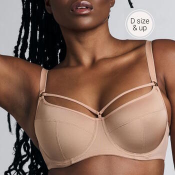 MARLIES DEKKERS SPACE ODYSSEY Glossy Camel Soft Cup bh