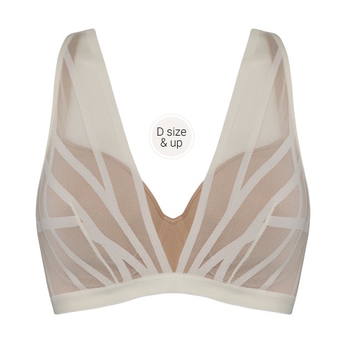 Marlies Dekkers Illusionist poudre/blanc soutien-gorge rembourré Marlies Dekkers Illusionist poudre/blanc soutien-gorge rembourré