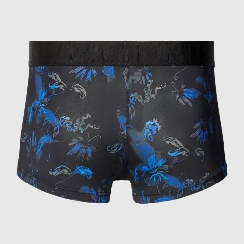 HOM Grant noir/print sport trunk HOM Grant noir/print sport trunk