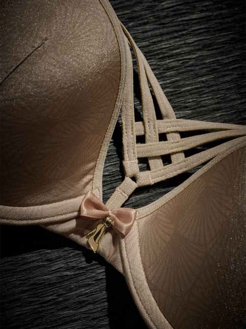 Marlies Dekkers Dame de Paris bronze soutien-gorge push up Marlies Dekkers Dame de Paris bronze soutien-gorge push up