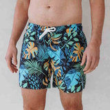Bomain Jungle Print multicolore/print maillot de bain pour homme