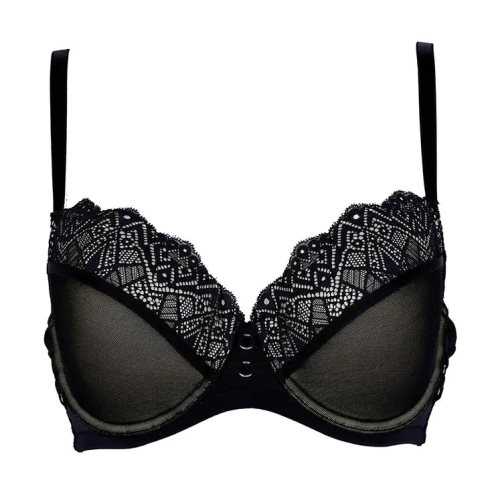 After Eden D-Cup & Up Tavienne noir soutien-gorge rembourré After Eden D-Cup & Up Tavienne noir soutien-gorge rembourré