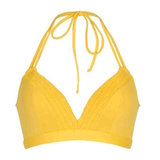Lingadore Beach Yellow Fleur jaune haut de bikini préformé