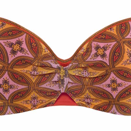 Marlies Dekkers Florana orange/print soutien-gorge push up Marlies Dekkers Florana orange/print soutien-gorge push up