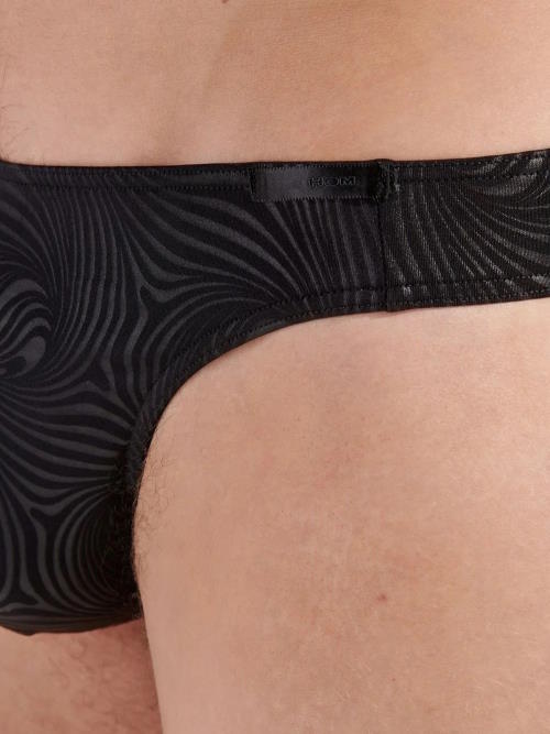 HOM Oslo noir string pour hommes HOM Oslo noir string pour hommes