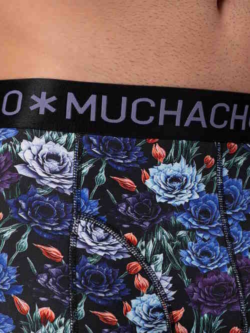 Muchachomalo JustFlowers noir/print modal boxer Muchachomalo JustFlowers noir/print modal boxer