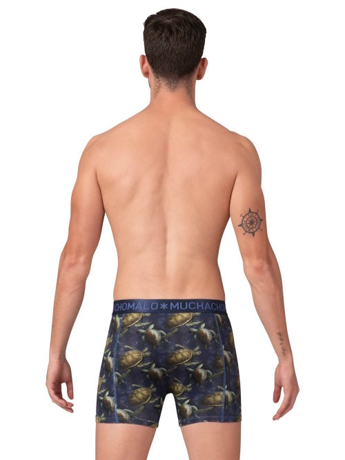 Muchachomalo Turtles bleu/print modal boxer Muchachomalo Turtles bleu/print modal boxer