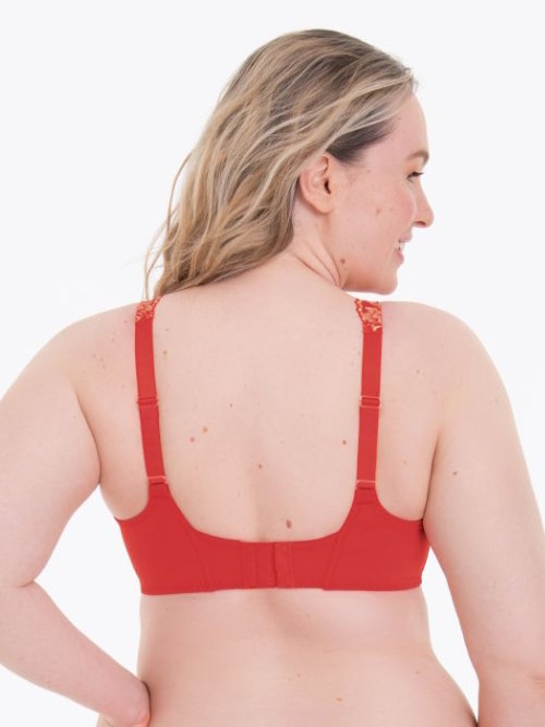 Rosa Faia Colette rouge soutien-gorge sans forme Rosa Faia Colette rouge soutien-gorge sans forme