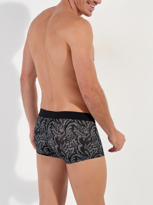 HOM Himeros noir/print sport trunk HOM Himeros noir/print sport trunk