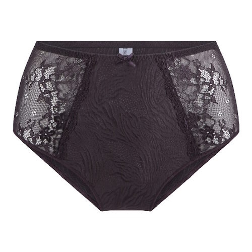 LingaDore Quotidien Maxi Slip marron/print haut slip LingaDore Quotidien Maxi Slip marron/print haut slip