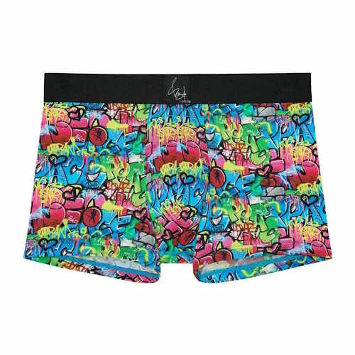 HOM Graffiti Wall multicolore sport trunk HOM Graffiti Wall multicolore sport trunk