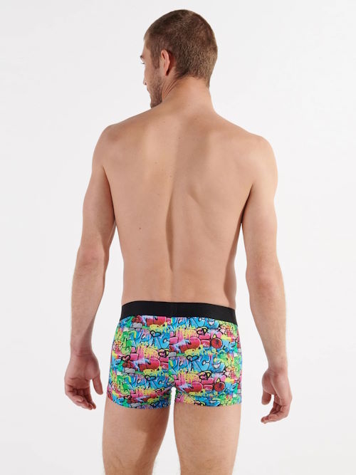 HOM Graffiti Wall multicolore sport trunk HOM Graffiti Wall multicolore sport trunk