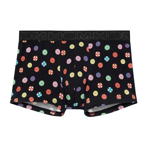 HOM Fabian noir/print trunk HOM Fabian noir/print trunk