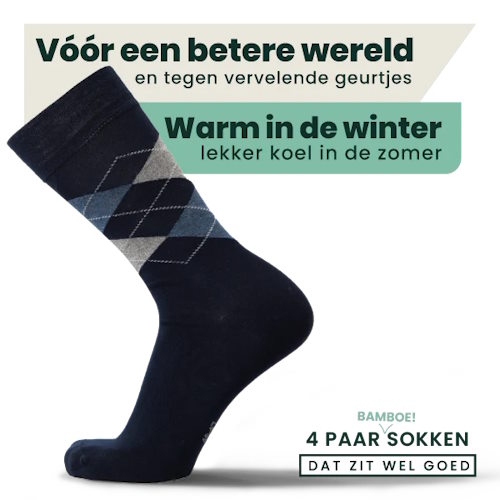 Bamboosa Steve multicolore/print chaussettes Bamboosa Steve multicolore/print chaussettes
