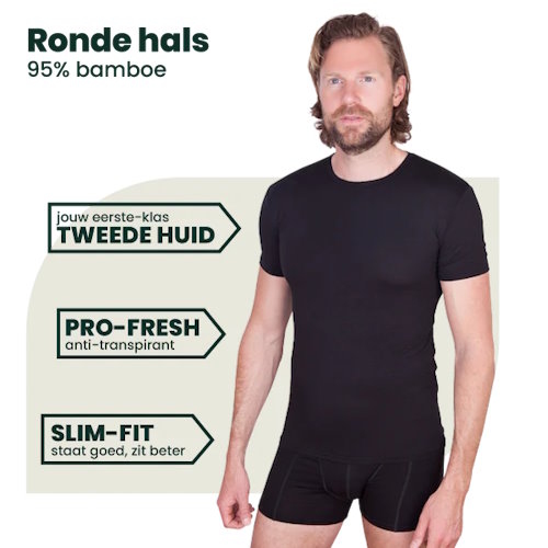 Bamboosa Austin noir shirt Bamboosa Austin noir shirt