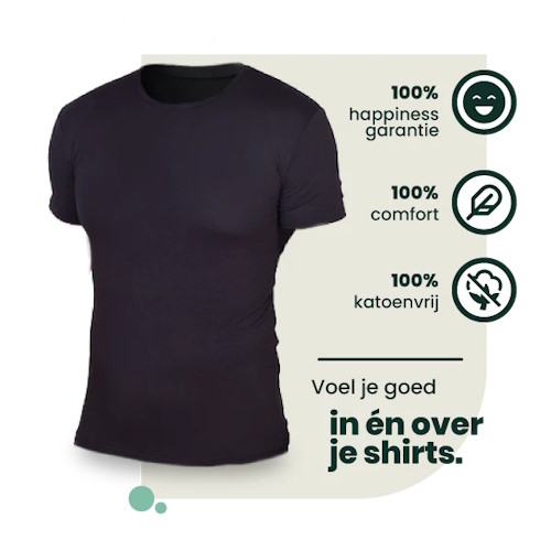 Bamboosa Austin noir shirt Bamboosa Austin noir shirt