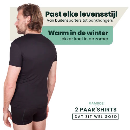 Bamboosa Austin noir shirt Bamboosa Austin noir shirt