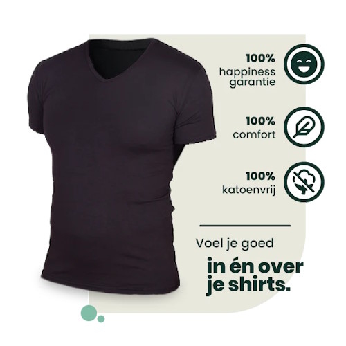 Bamboosa Austin noir shirt Bamboosa Austin noir shirt