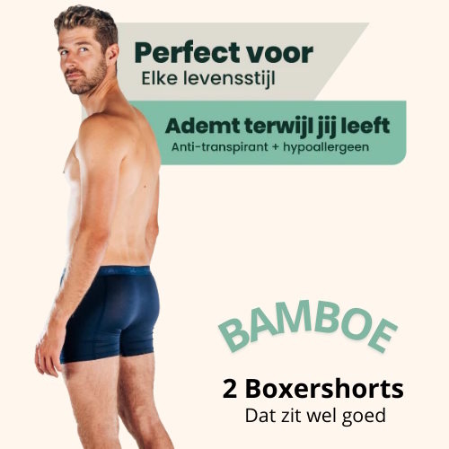 Bamboosa Lewis bleu marine boxer en bambou Bamboosa Lewis bleu marine boxer en bambou