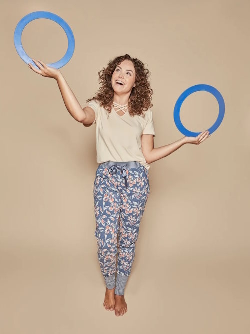 Charlie Choe Retro nights crème chemise de nuit Charlie Choe Retro nights crème chemise de nuit