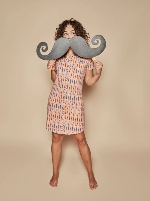 Charlie Choe Circus crème chemise de nuit Charlie Choe Circus crème chemise de nuit