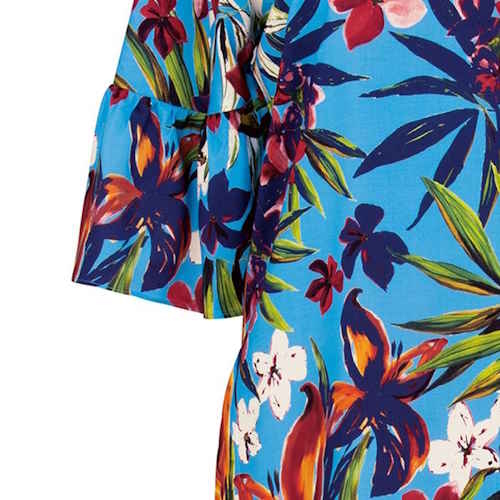 Maillots de bain Anita Loja bleu/print robe de plage Maillots de bain Anita Loja bleu/print robe de plage