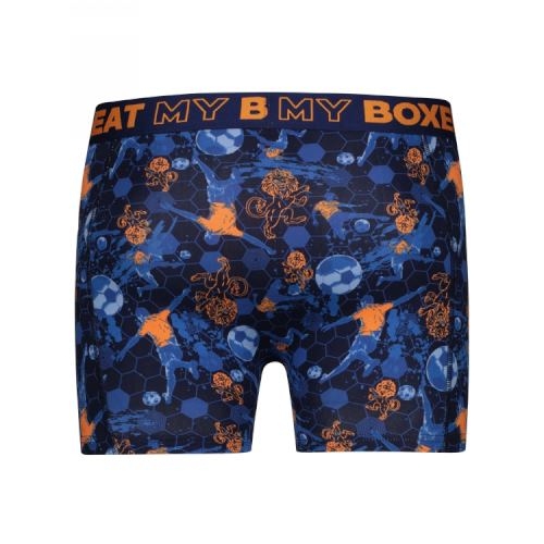 Battre mon boxeur Football bleu/print boxer Battre mon boxeur Football bleu/print boxer