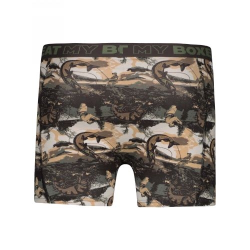 Battre mon boxeur No Kill Fishing marron/print boxer Battre mon boxeur No Kill Fishing marron/print boxer