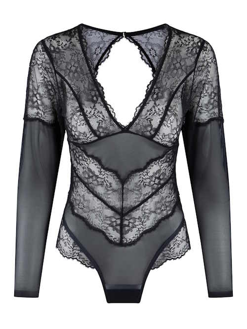LingaDore Long Sleeve Body noir corselet LingaDore Long Sleeve Body noir corselet