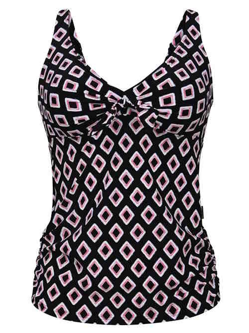 Maillots de bain Rosa Faia Alina noir/print tankini set Maillots de bain Rosa Faia Alina noir/print tankini set