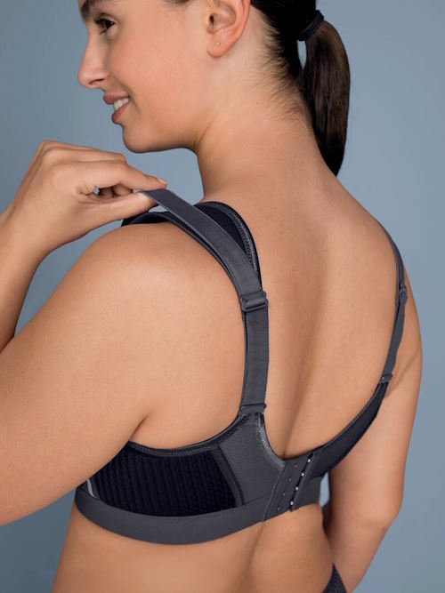 Anita Active Extreme Control Plus noir/gris soutien-gorge de sport Anita Active Extreme Control Plus noir/gris soutien-gorge de sport